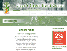 Tablet Screenshot of geea-green-heart.ro